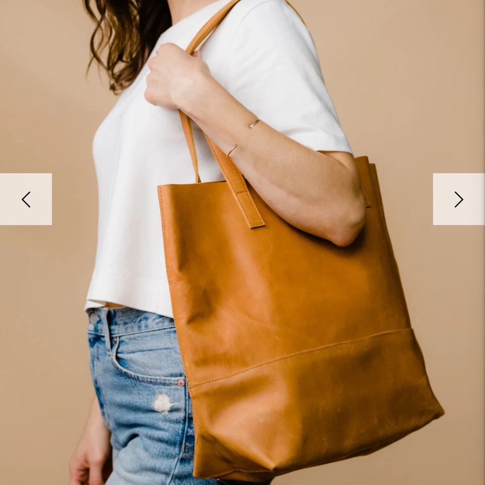 FashionABLE Leather Tote